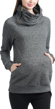 Kimi & Kai Thea Gathered Maternity Sweatshirt