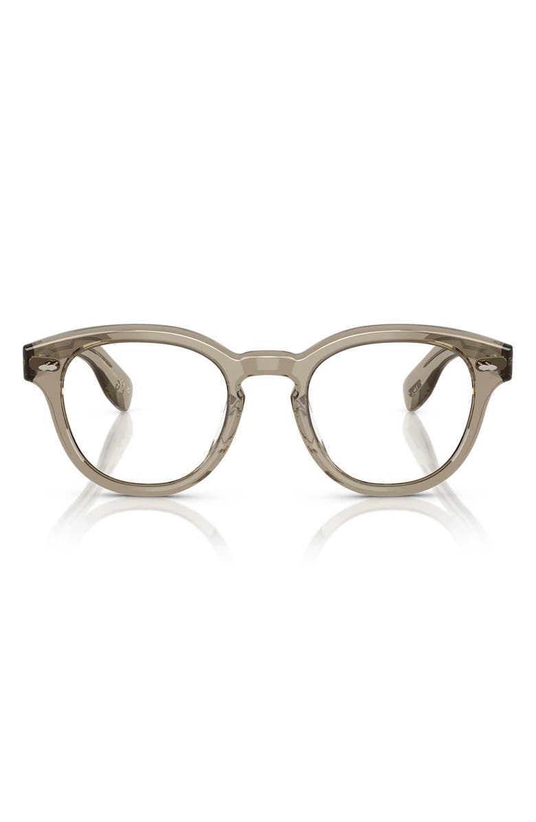 Oliver Peoples 50mm Pillow Optical Glasses, Main, color, Sencha/ Demo Lens