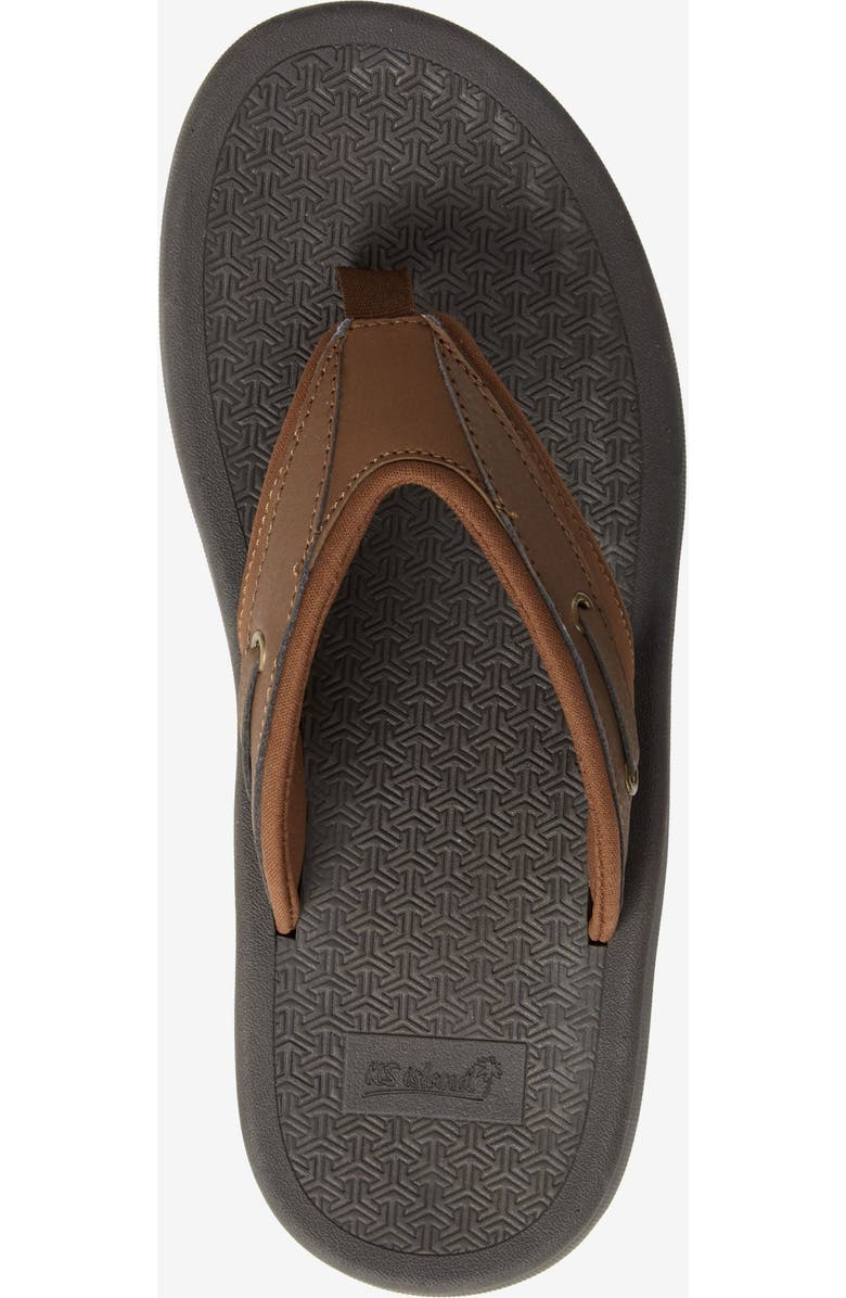 KingSize Island Flip Flops, Alternate, color, Black