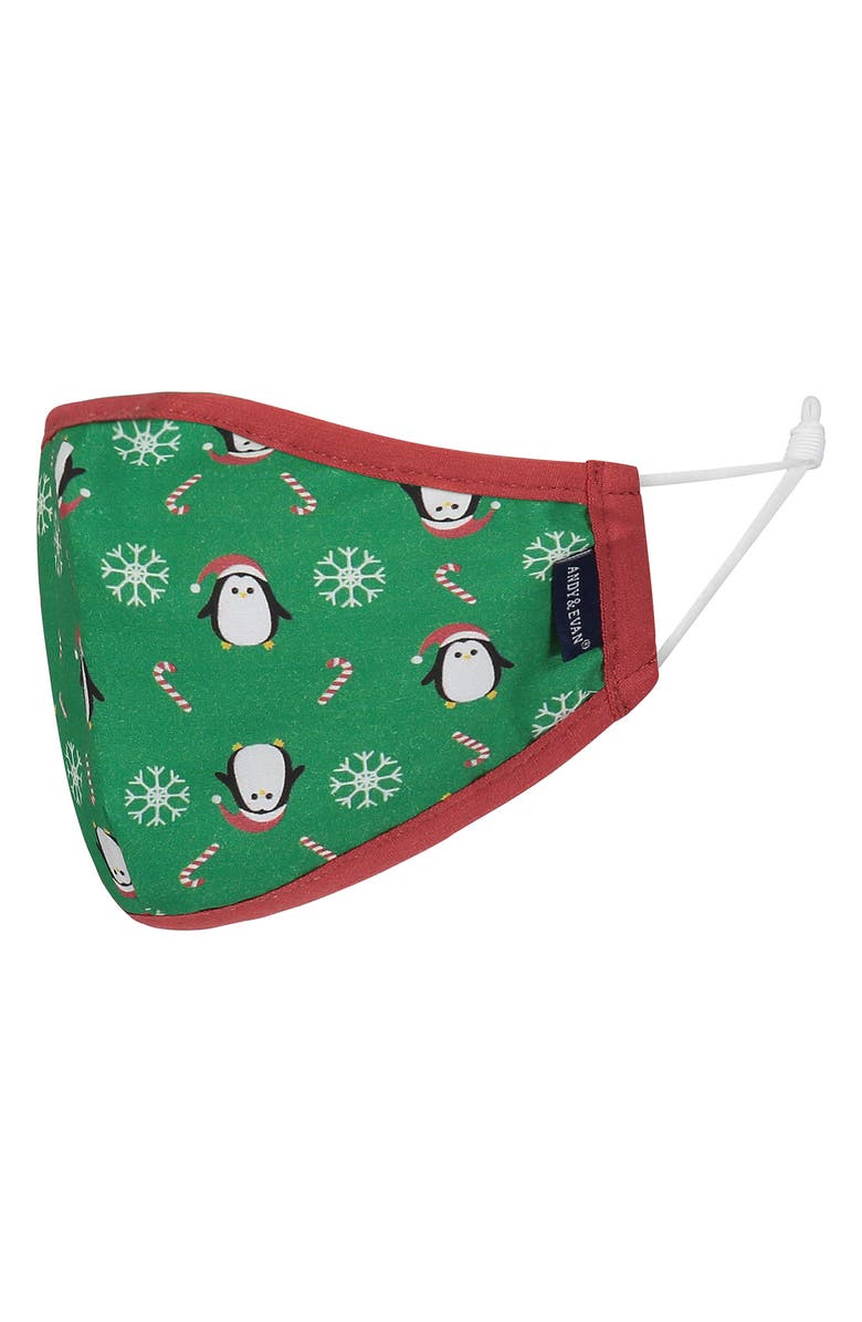 Andy & Evan Assorted 4-Pack Kids' Face Masks, Alternate, color, 