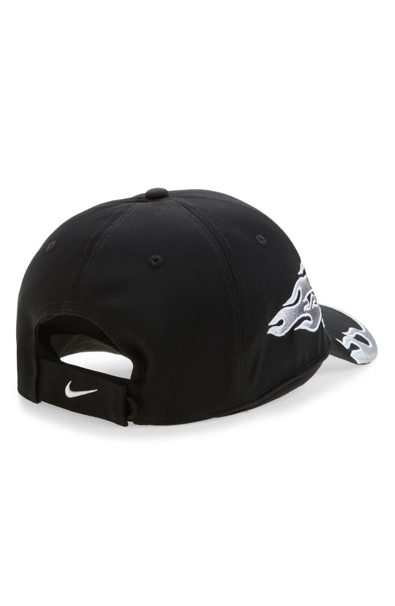 Nike Club Structured OG Flame Adjustable Baseball Cap, Alternate, color, 