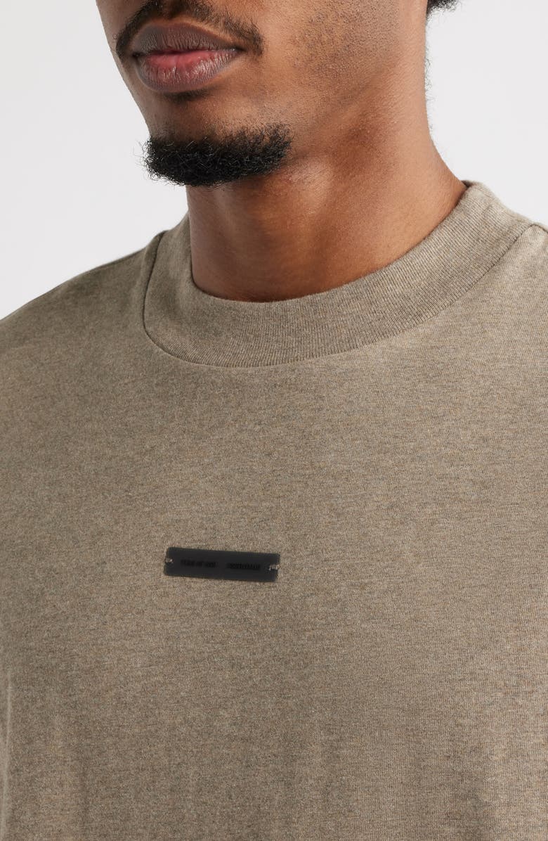 Fear of God Essentials Classic Fit Logo Graphic T-Shirt, Alternate, color, Homestead Heather