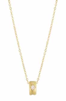 Crystal Star Slider Pendant Necklace