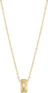 Adornia Crystal Star Slider Pendant Necklace
