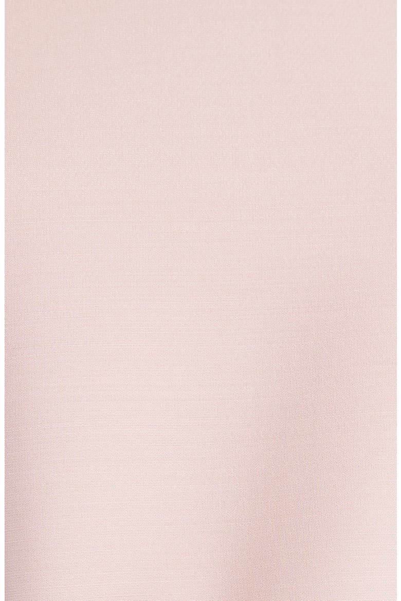 VLOGO Belted Wool & Silk Minidress, Alternate, color, SOFT PINK