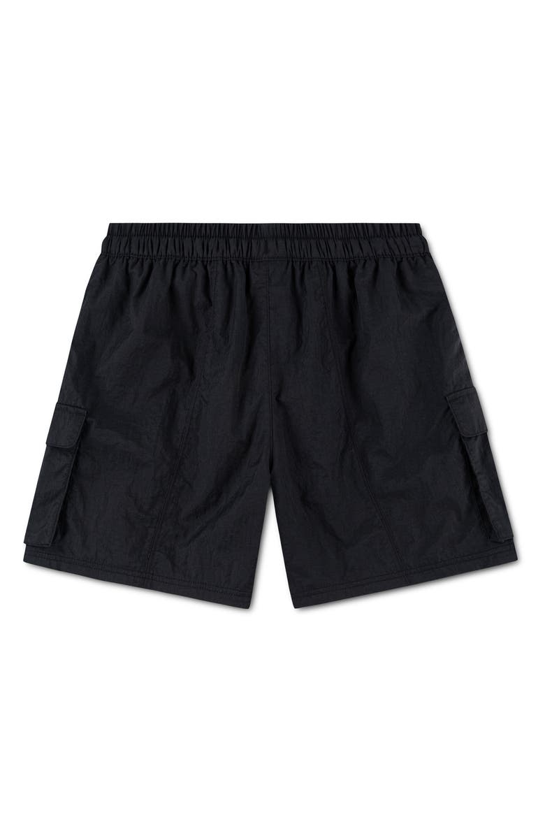Jordan Kids' Super Splash Tech Water Resistant Shorts, Alternate, color, Black