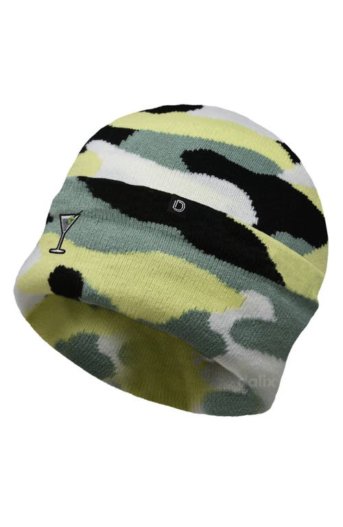 Dalix Martini Beanie Cap In Green