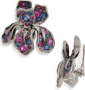 Kenneth Jay Lane Iris Clip-On Earrings