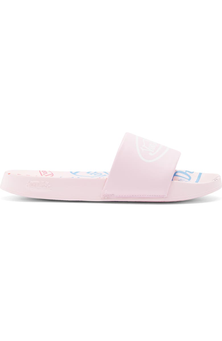 Von Dutch Vivi Slide Sandal, Alternate, color, Pink