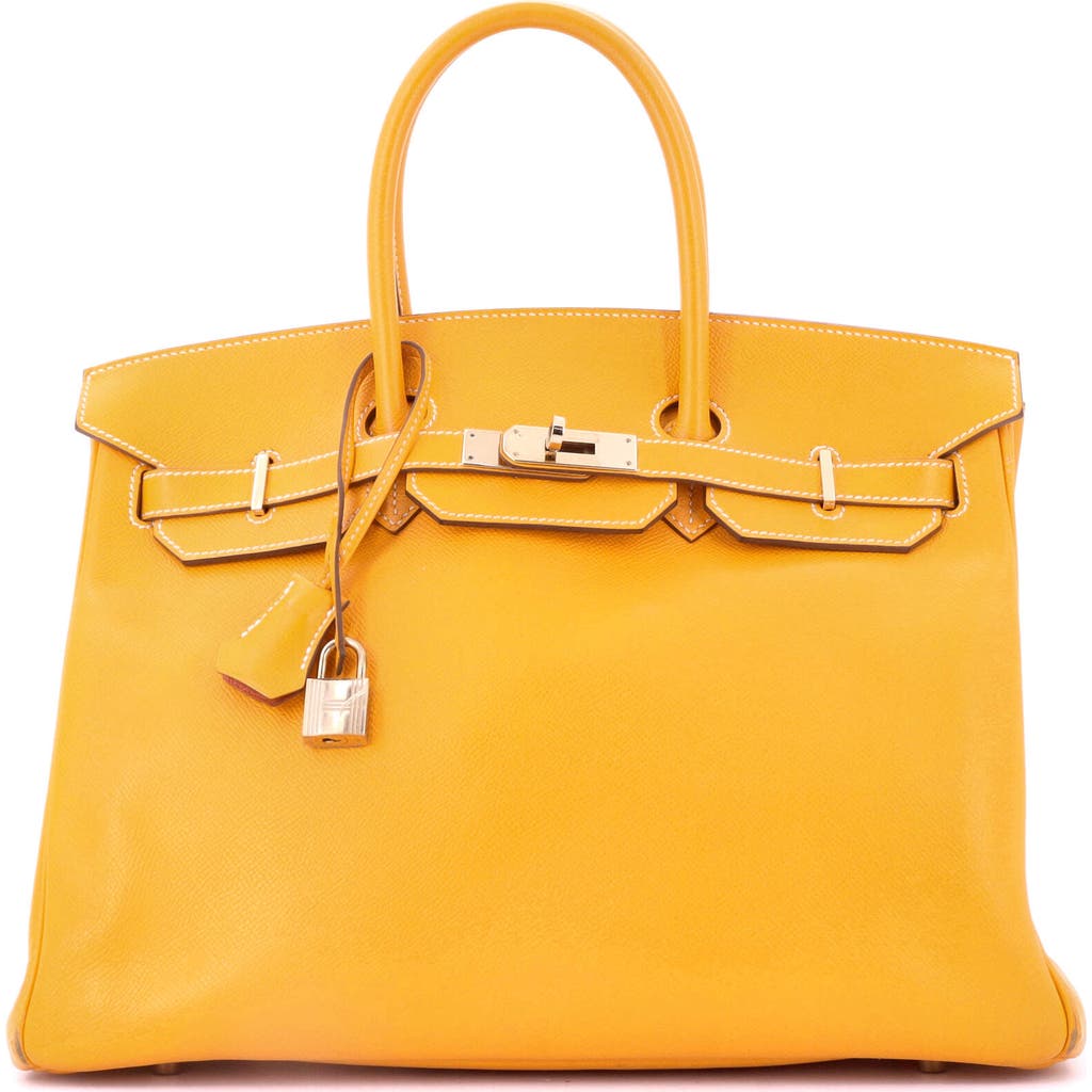 Pre-owned Hermes Hermes Candy Birkin Bag Epsom 35
