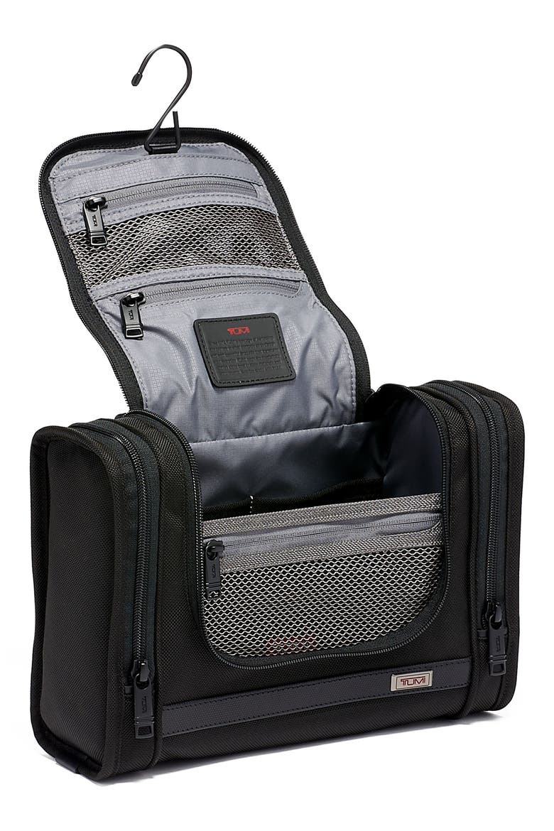 Alpha 3 Hanging Travel Kit, Alternate, color, BLACK