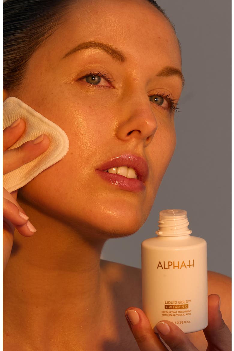 Liquid Gold™ Vitamin C Exfoliating Treatment with 5% Glycolic Acid, Alternate, color, NO COLOR