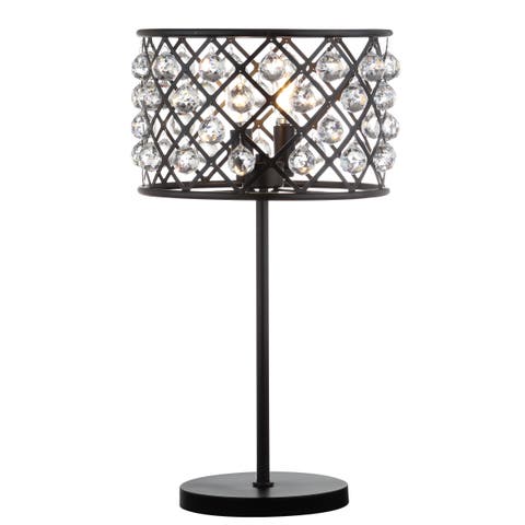 Gabrielle Metal/Crystal LED Table Lamp