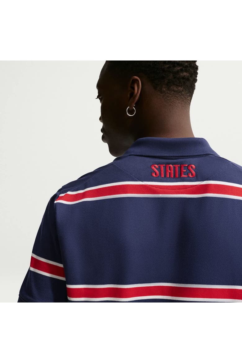 Men's Nike Navy USMNT Dri-FIT Polo, Alternate, color, Navy