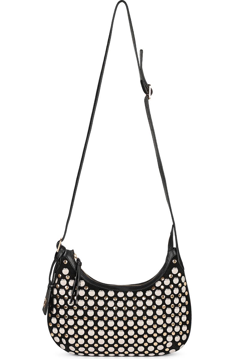 Rafe New York Alva Hobo Crossbody, Alternate, color, Black