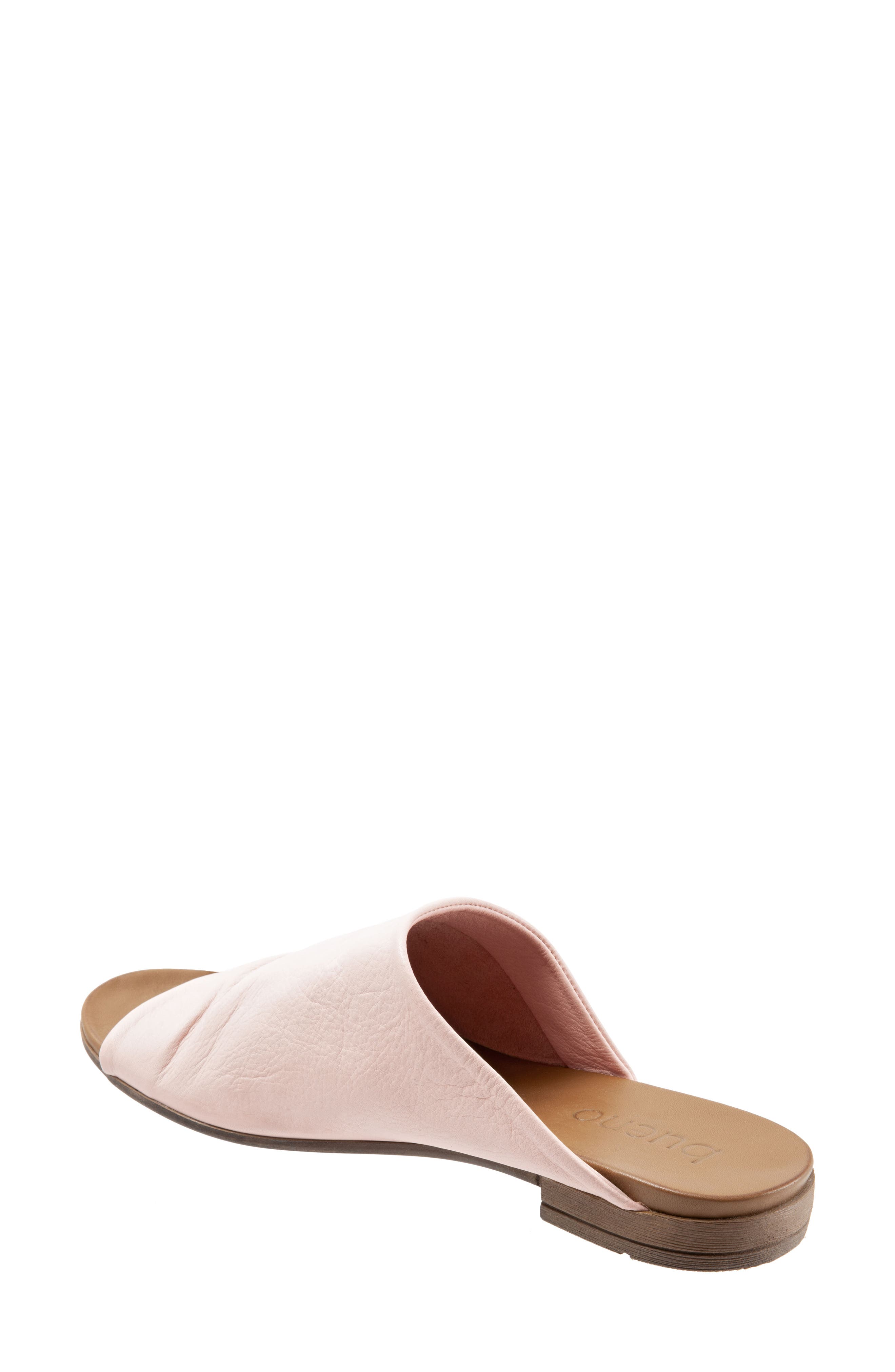 Turner Slide Sandal, Alternate, color, PALE PINK LEATHER