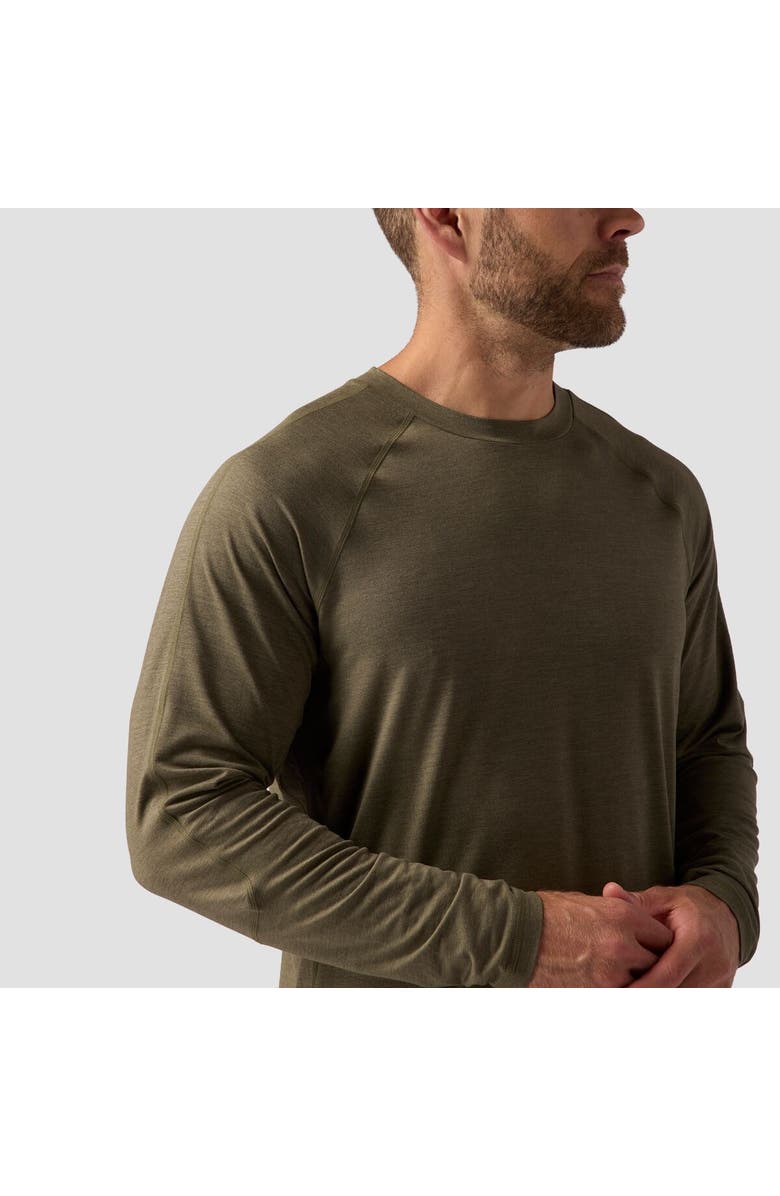 Backcountry Destination Long-Sleeve Crew Top - Men
s, Alternate, color, Kalamata