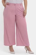 NYDJ Mona High Waist Ankle Wide Leg Trouser Jeans