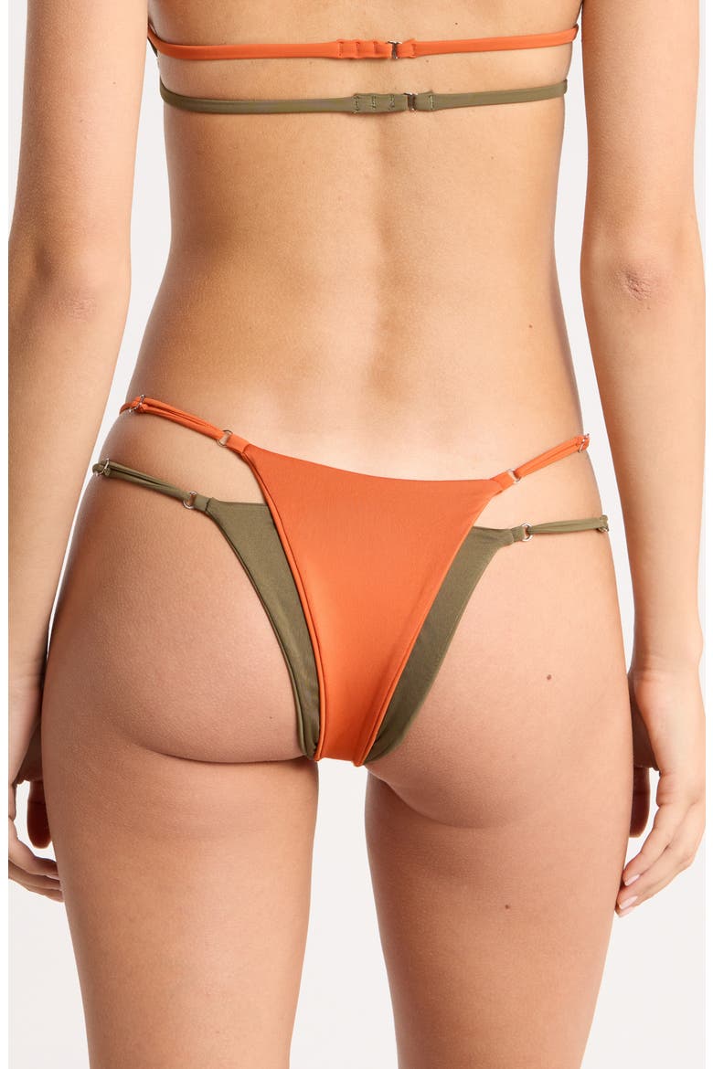 Beaded Layered Bikini Bottoms, Alternate, color, MULTI
