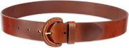 Cole Haan Covered Buckle Suede Belt