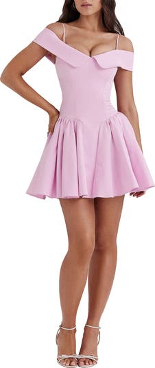 HOUSE OF CB Elida Off the Shoulder Minidress | Nordstrom HOUSE OF CB Elida Off the Shoulder Minidress | Nordstrom