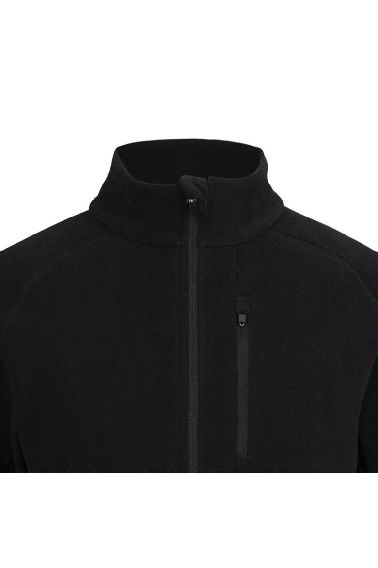 Script At200 Fleece Jacket, Alternate, color, Black