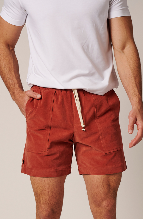 Patch Pocket Corduroy Short
