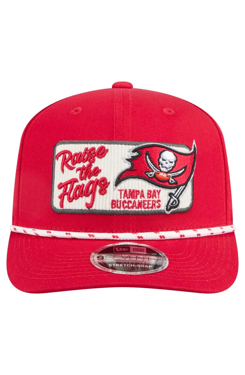 New Era Men's New Era Red Tampa Bay Buccaneers Chant 9SEVENTY Stretch-Snap Hat, Alternate, color, 