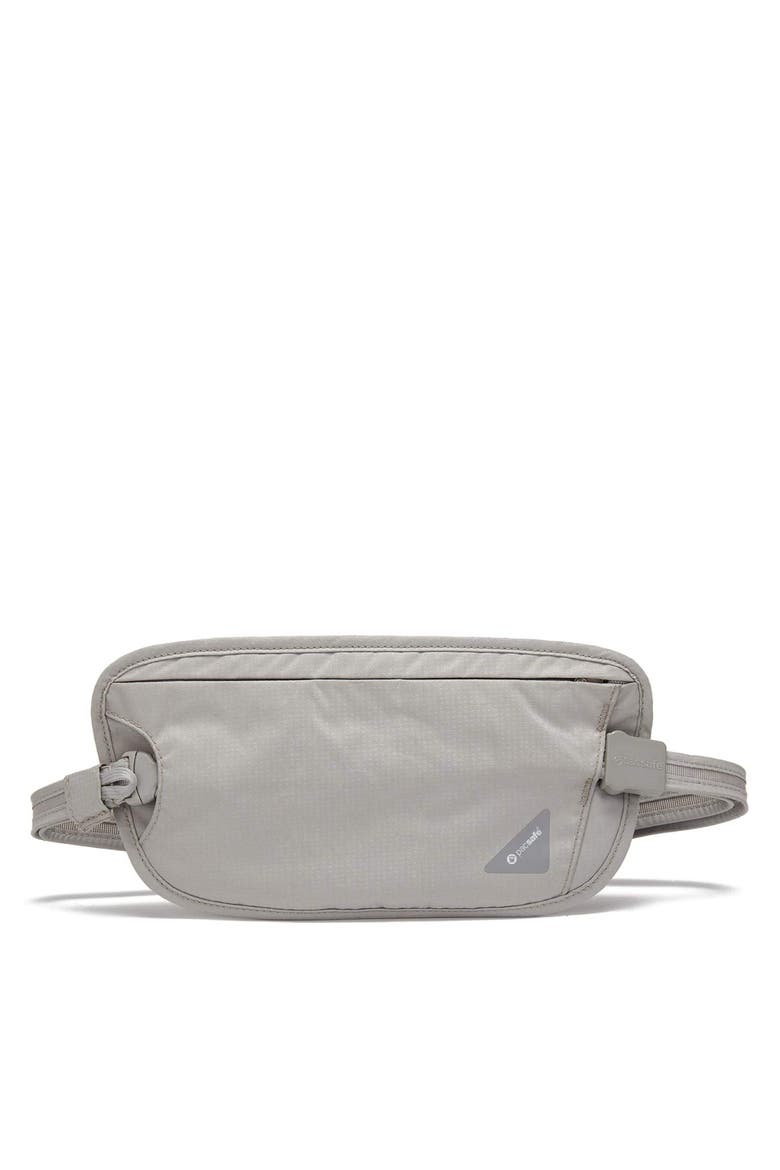 Coversafe X100 Anti-Theft RFID Blocking Waist Wallet, Alternate, color, Neutral Grey