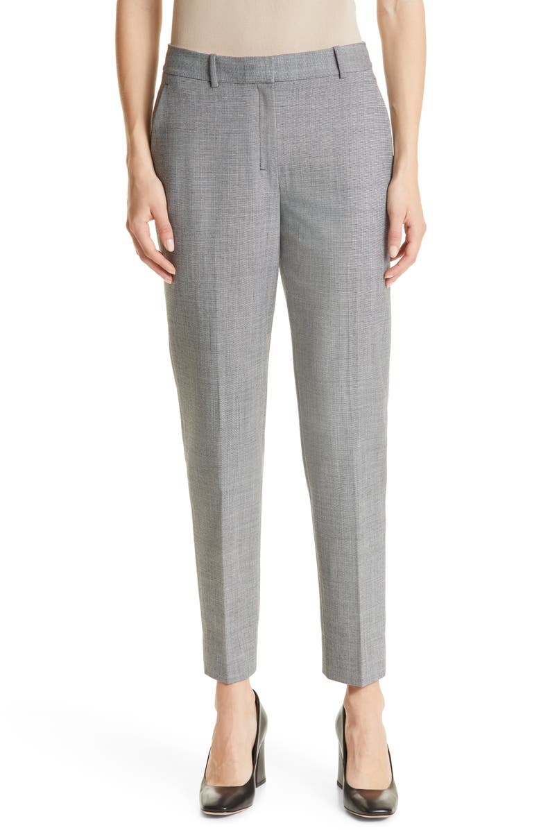 M.M.LaFleur The Mejia Sharkskin Pattern Pants, Main, color,