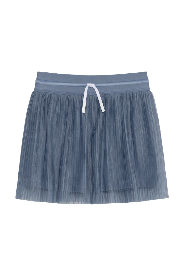 Girls Pleated Skort, Main, color, Slate Blue