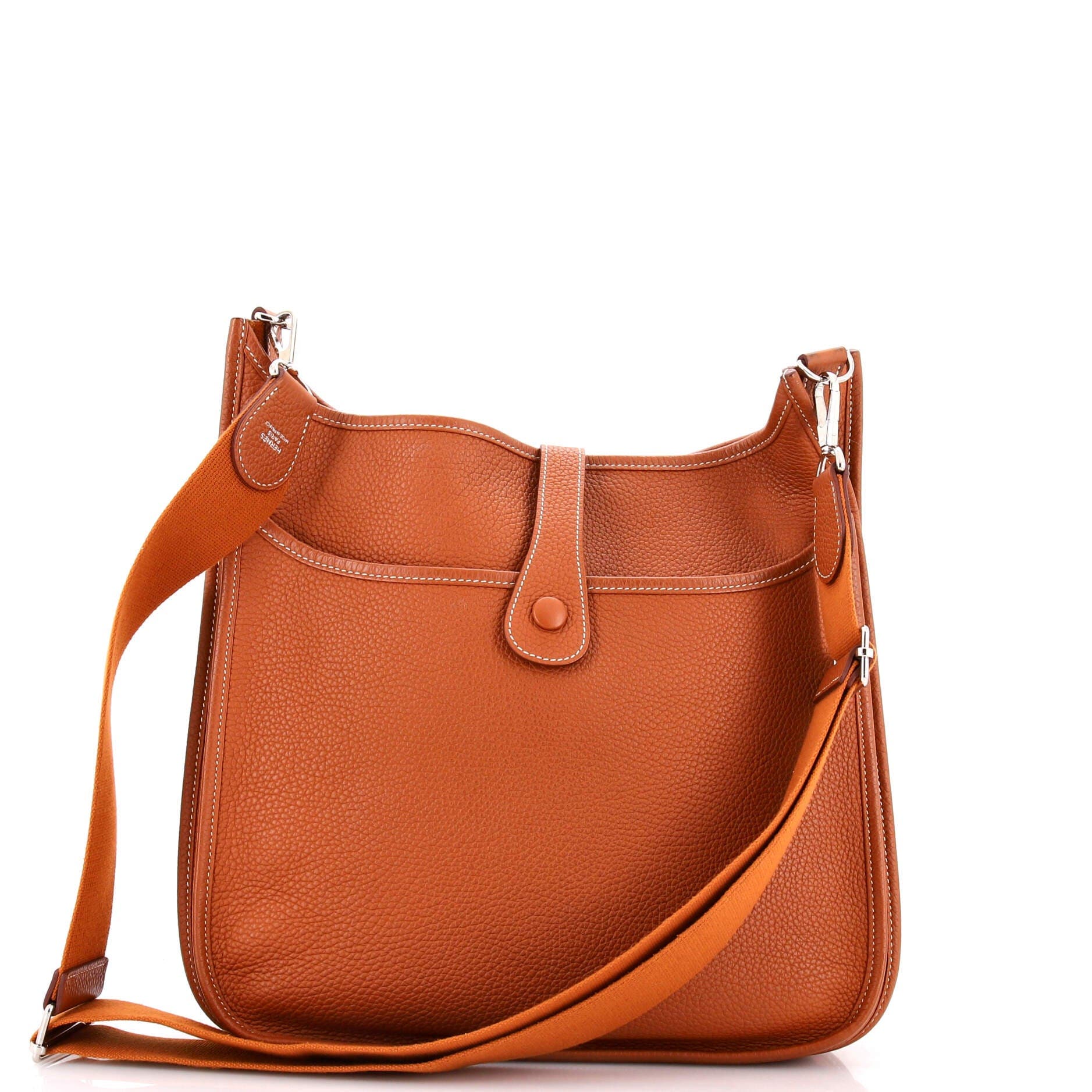 Pre-Owned Hermes Evelyne Bag Gen III Clemence GM, Alternate, color, 