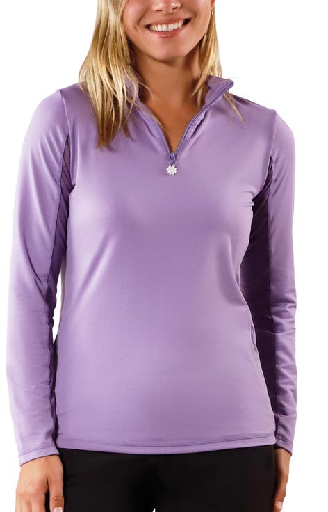 Quarter Zip Vented Sun Shirt