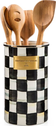 Courtly Check Utensil Holder