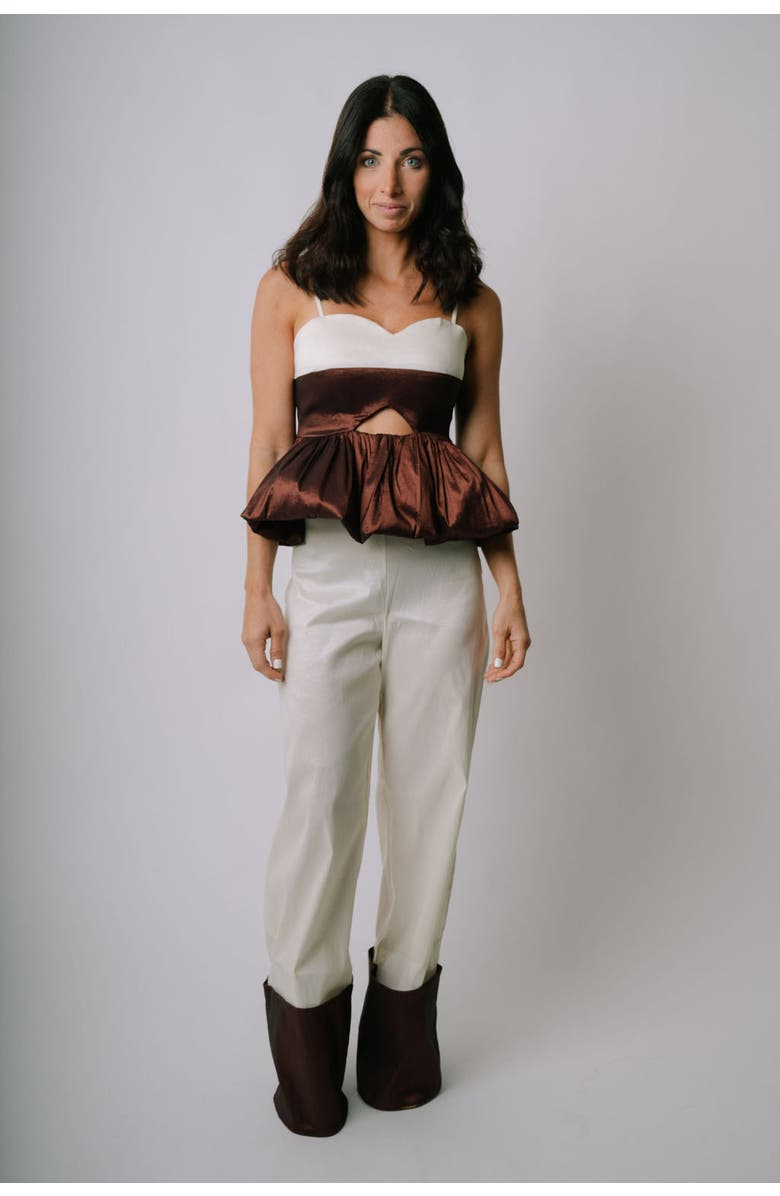 San Malo Malena Top, Main, color, Brown