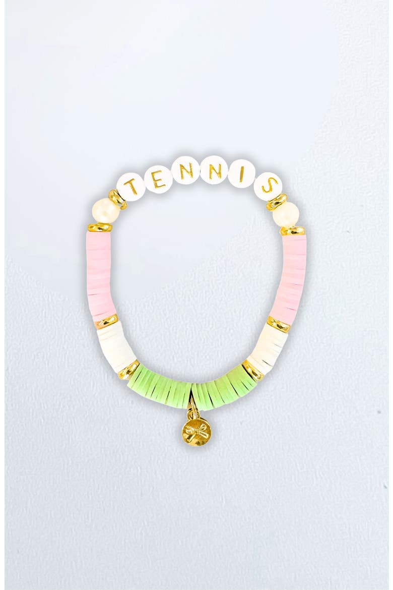 Tennis Girls' Bracelet, Main, color, Green