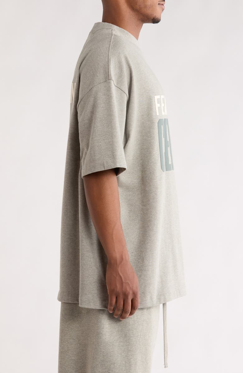 Fear of God Essentials x NBA '90s Fit Celtics Graphic T-Shirt, Alternate, color, Concrete Heather