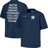 PLEASURES Men's PLEASURES  Navy Houston Astros Precision T-Shirt