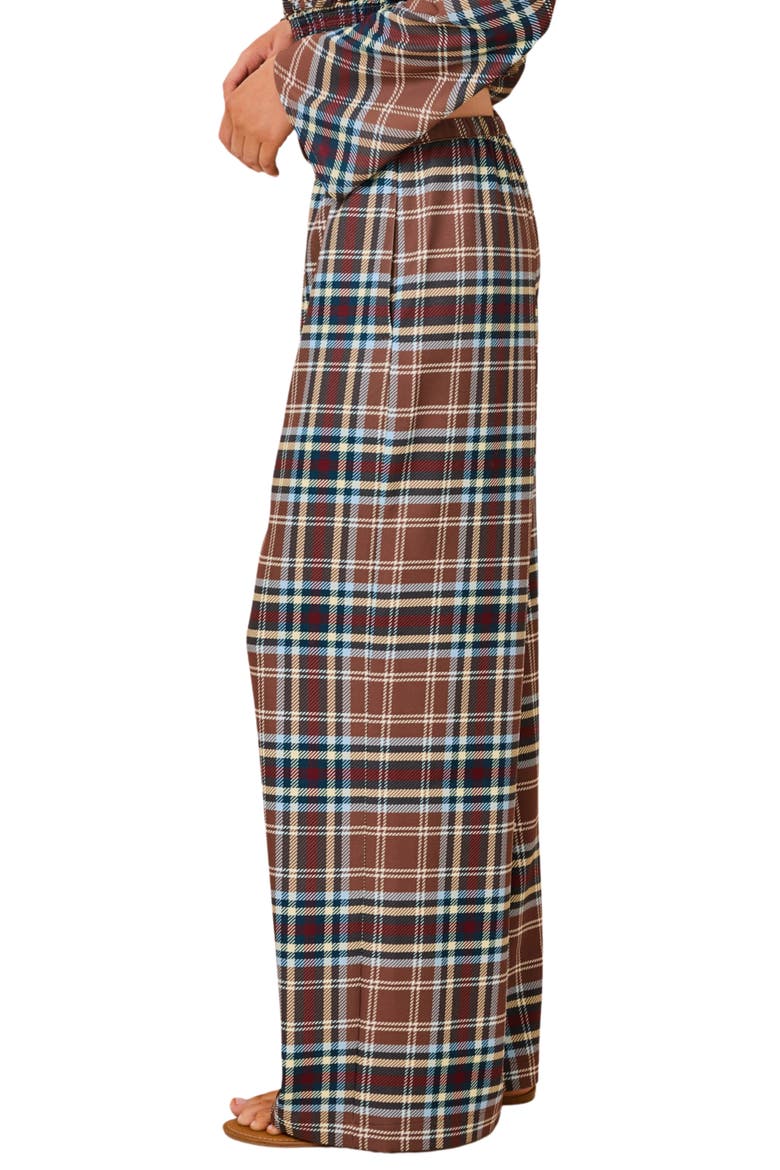 The Abigail Plaid Straight Leg Pants, Alternate, color, PLAID