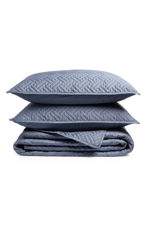 Heritage Organic Cotton Quilt & Sham Set