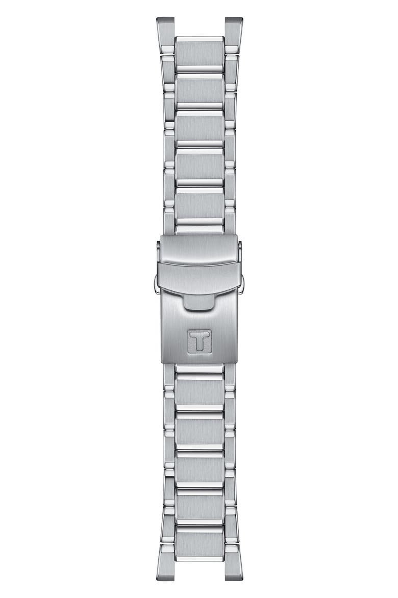 T-Race Chronograph Bracelet Watch, 45mm, Alternate, color, GREY