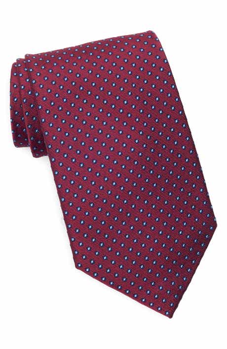 Brooks Brothers Tex Framed Dot Silk Blend Tie
