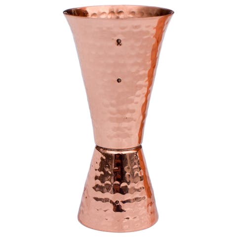 Premium Hammered Copper Double Sided Jigger