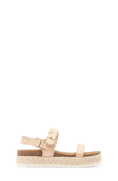 Steve Madden Kids' Jbigbren Platform Sandal In Gold