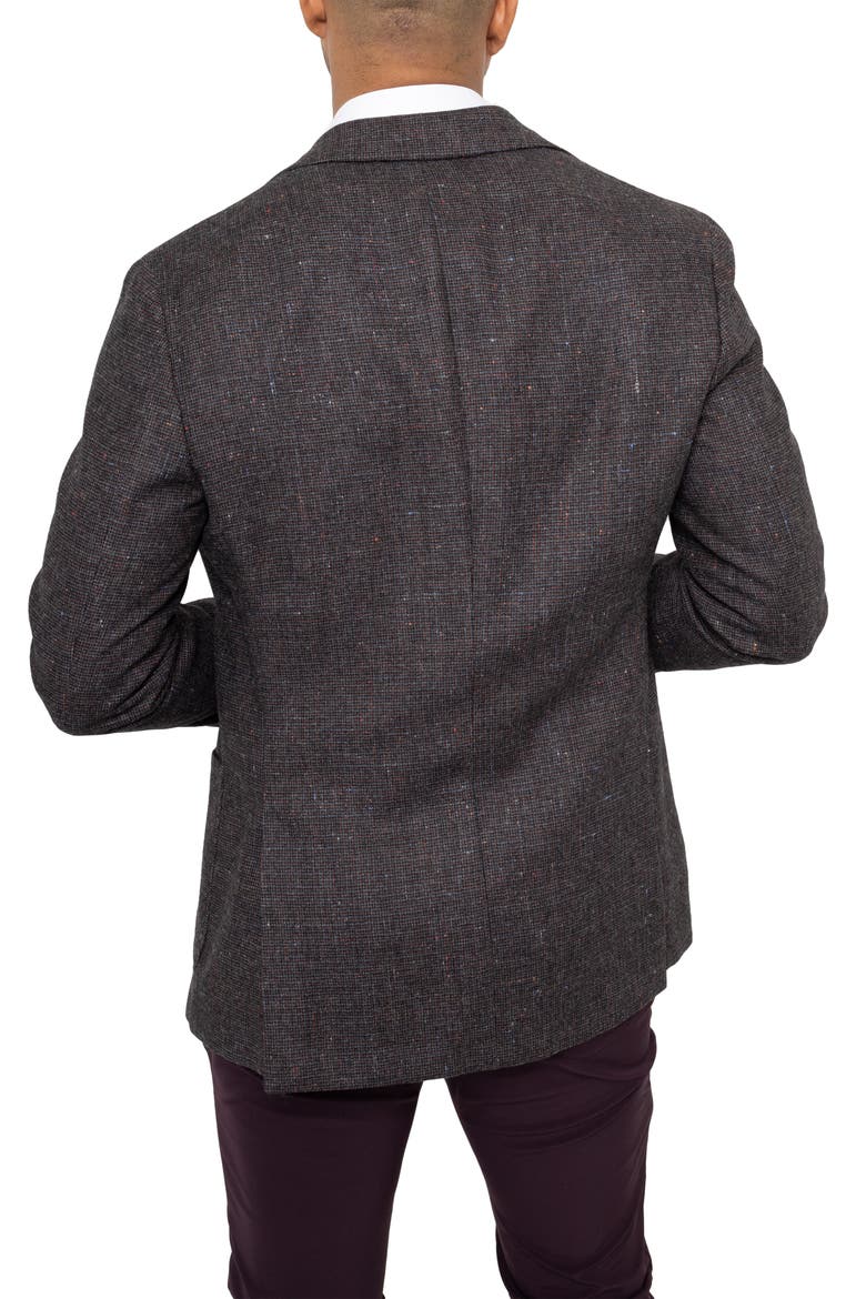 Two-Button Soft Shoulder Super Chill Sports Jacket, Alternate, color, CHARCOAL