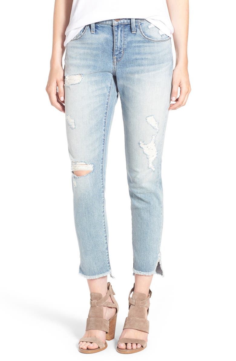 Treasure & Bond Treasure&Bond Ankle Boyfriend Skinny Jeans, Main, color, 