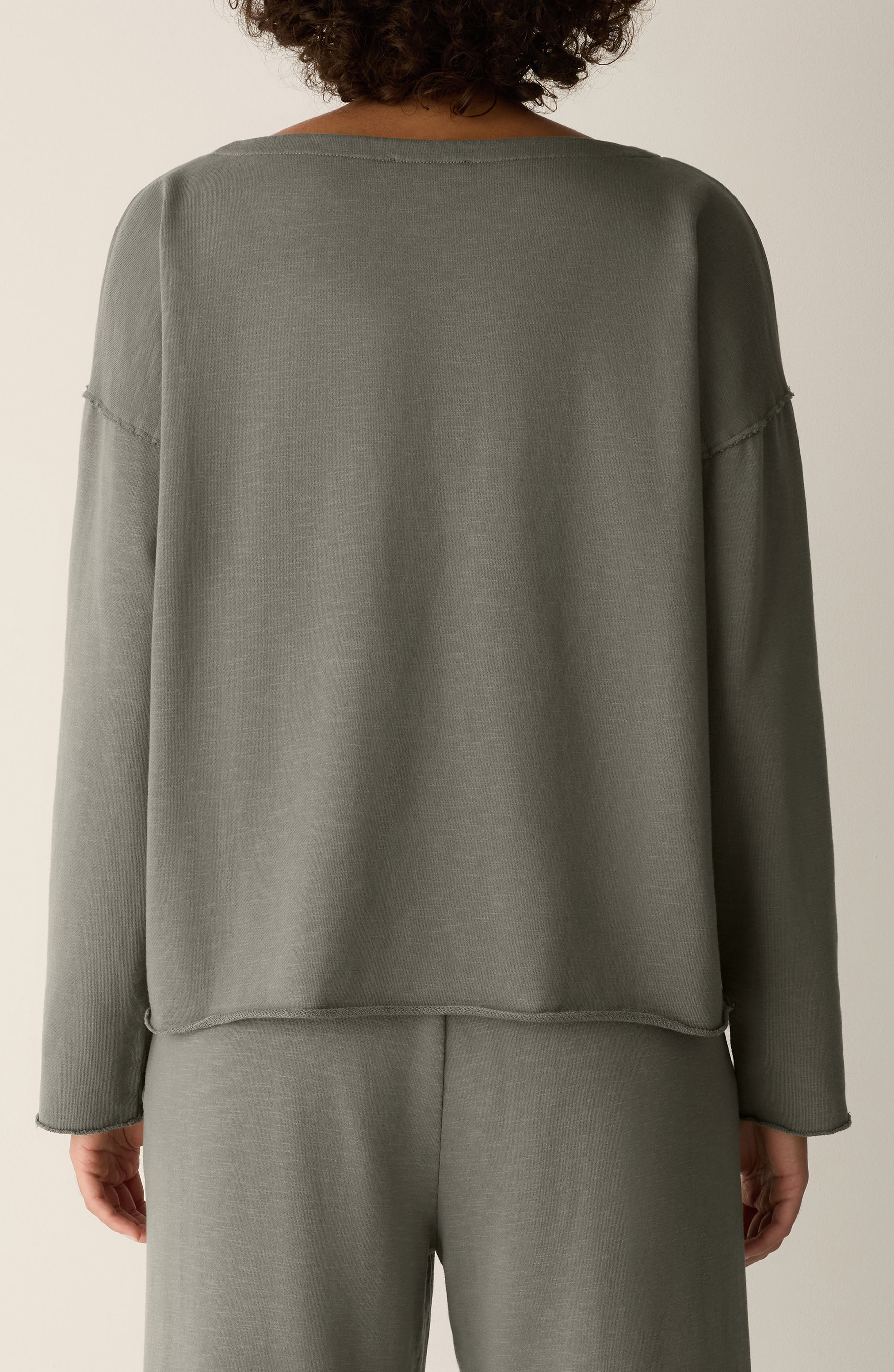 Bateau Neck Boxy Top - image 4