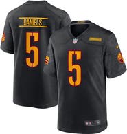 Nike Men's Nike Jayden Daniels Black Washington Commanders Alternate Game Player Jersey