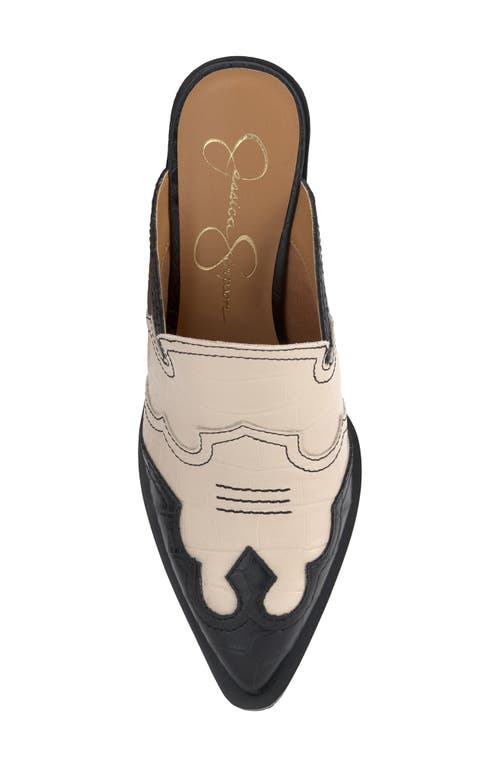 Jessica Simpson Zurina Pointed Toe Mule In Multi