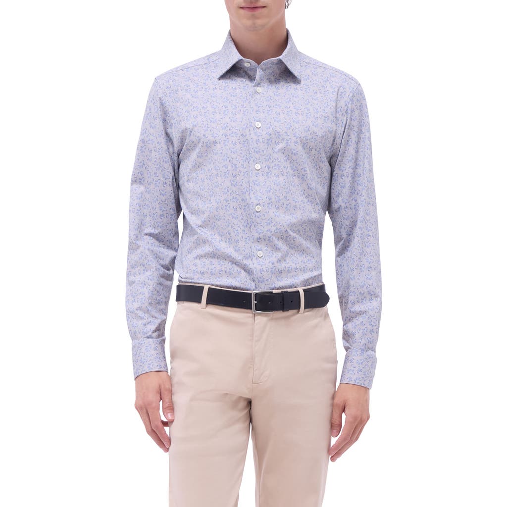 Bugatchi Jimmy Ooohcotton® Floral Button-up Shirt